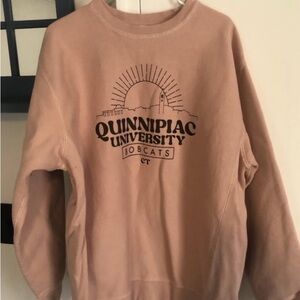 Quinnipiac Bobcats Crewneck Sweatshirt - Dusty Pink 2XL